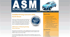 Desktop Screenshot of drivinginstructorinbarnstaple.co.uk